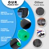 Jigsaw Puzzle Mat Roll Up,1500 1000 Pieces Puzzel Mats，Roll-Up Save