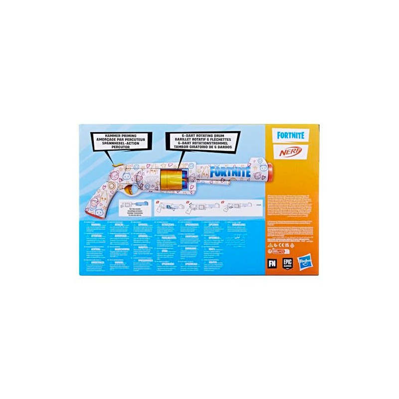 Nerf Fortnite Frenz 4 Ever Blaster Dart Blaster