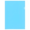 Plus Color Clear Holder A4 Vertical Blue 10 Books 89-341