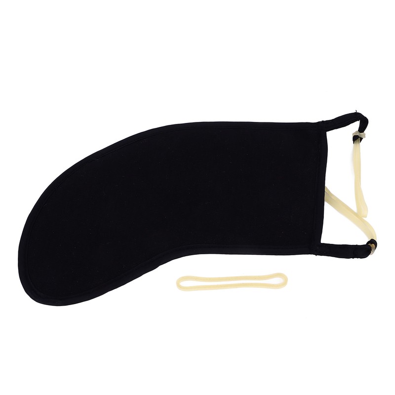 Violin Shoulder Rest Pad Adjustable Chinrest Soft Cover Protector Non