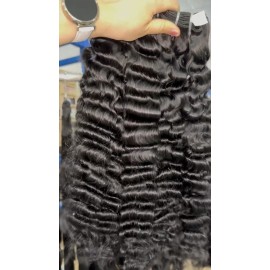 14a Grade Human Hair Bundles Bone Straight Original Burmese Curly Human Hair Wigs Bundles Suppliercolor: 1 bundle burmese curly, Stretched Length: 12 inches