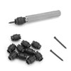Saiper 13pcs Spot Weld Cutter Drill Bit Set 3/8" Double