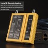 Hiija Coaxial(Coax) Cable Tester Portable BNC F-Style RJ45 Ethernet Continuity