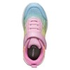 Geox Girls' J Fadinlight Girl C Trainers, Pink multi-coloured, 34