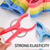 Pack of 24 Large Plastic Pegs, Clothes Pegs, Windproof Towel