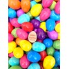 Pre Filled Chocolate Candy Plastic Easter Eggs with Free Unique