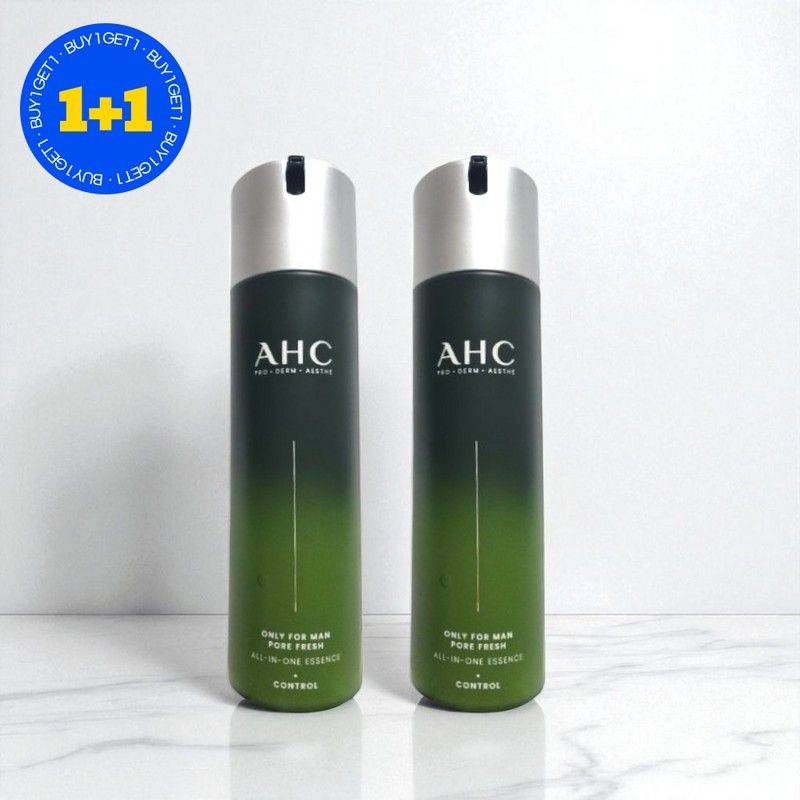 AHC 온리포맨 포어프레쉬 올인원 피부 관리 에센스 200ml 2개 AHC