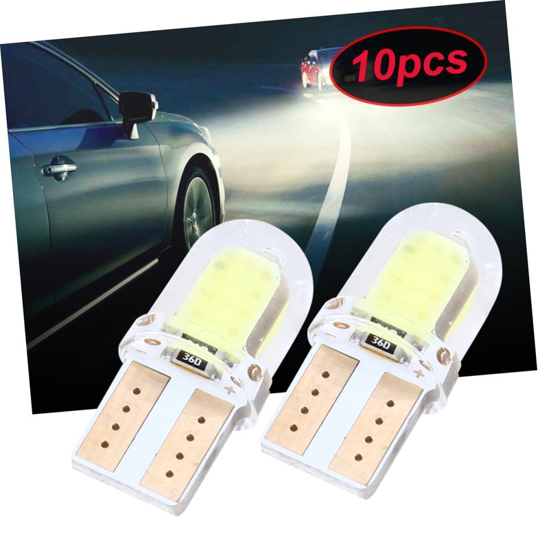 FUNOMOCYA Lamp Led Indicator Light T10 5w White Crystal Cob