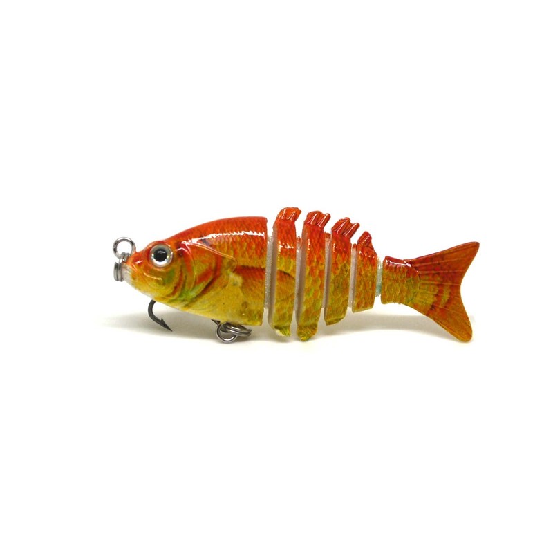 FISHIN ADDICT Mini Fry Multi Jointed Fishing Lure/Swimbait Bait -