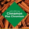Nature's Bounty Cinnamon 2000mg Plus Chromium, Sugar Metabolism Support Supplement,