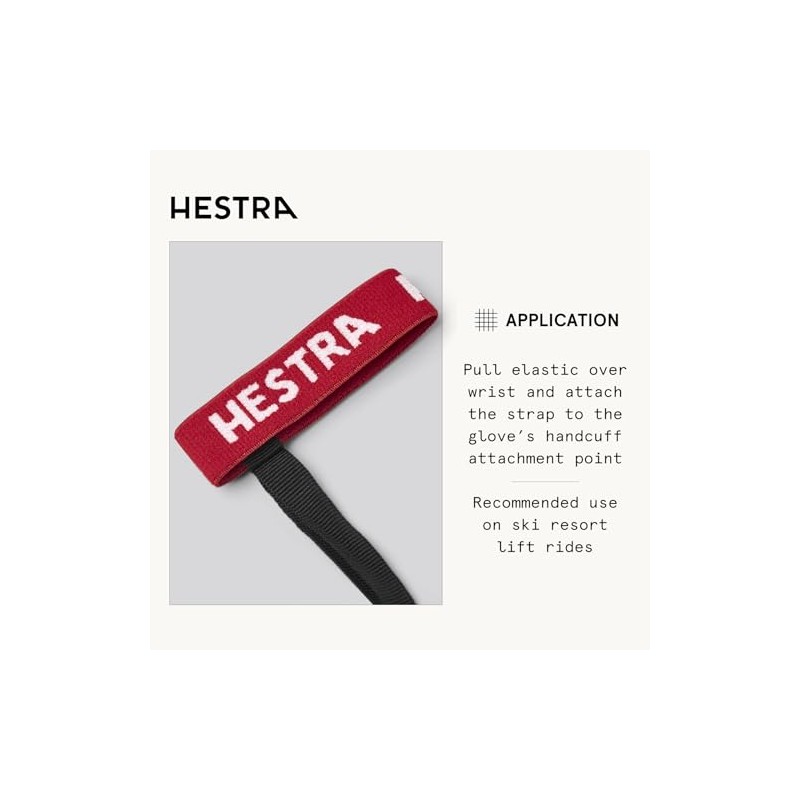 Hestra Kids Handcuffs Glove Strap 70/17 mm (Size 2-6) I