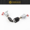 Dasbecan Ignition Switch Lock Cylinder Assembly with Door Lock Cylinders