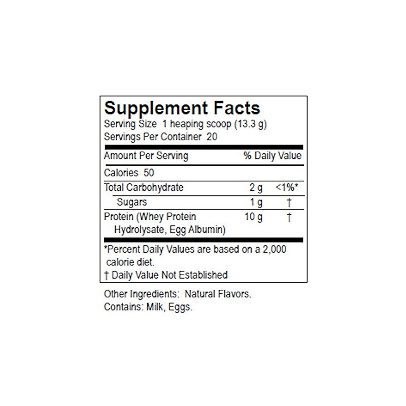 Dialyvite - Whey Protein Plus Powder - 266 Grams