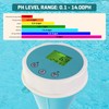 6-in-1 Digital Floating Water Monitor with Bluetooth | Real-Time pH,