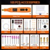 GOXAWEE Mini Cordless Rotary Tool Kit with 105pcs Accessories, USB
