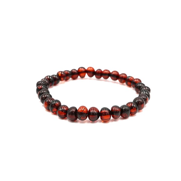 amber-us Baltic Amber Bracelet on Elastic Band | Multiple Length