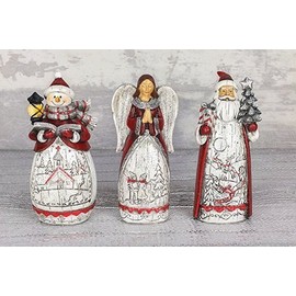 Hanna's Handiworks, Inc.Santa, Angel, Snowman 3 Asst.