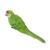 Parrot Figurine Simulation Vivid Innovative Wall Mounted Hand Painted Resin