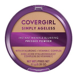 COVERGIRL - Polvo prensado con arrugas instantáneas sin edad, color beige - 225, 11 gramos