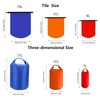 3pcs Waterproof Dry Bag Roll Top Dry Sack For Kayaking