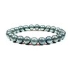 Ignite Your Willpower: Handmade Pyrite Stretch Bracelet (8mm Beads) -