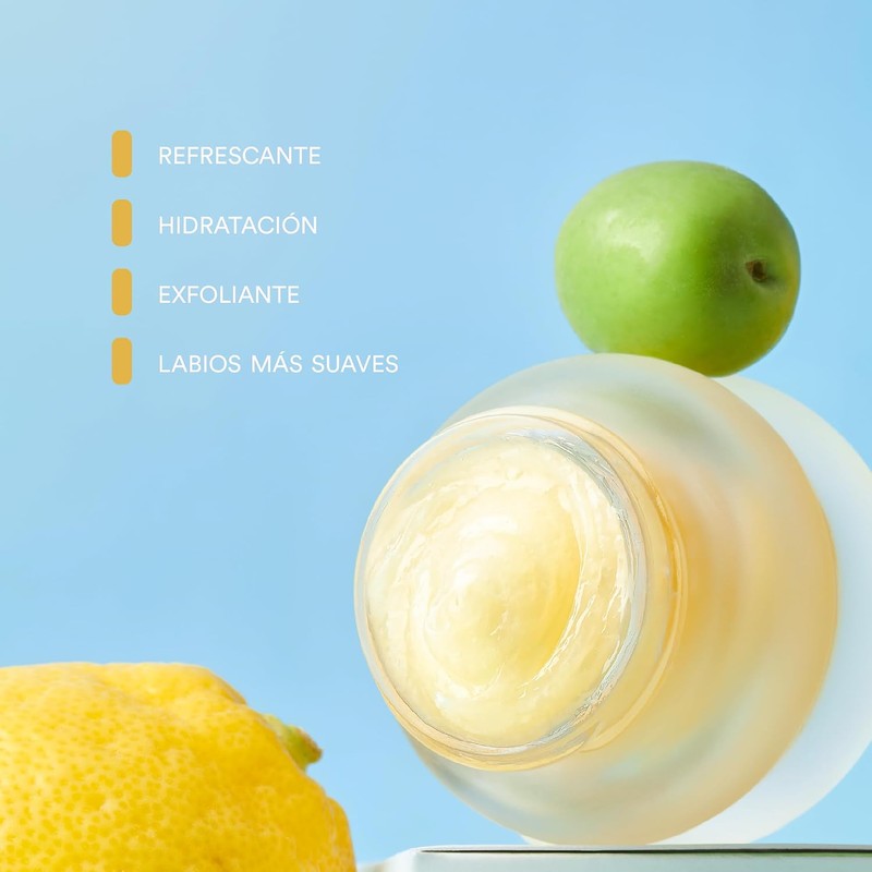 TOCOBO Lemon Sugar Scrub Lip Mask 20 ml Mascarilla Exfoliante