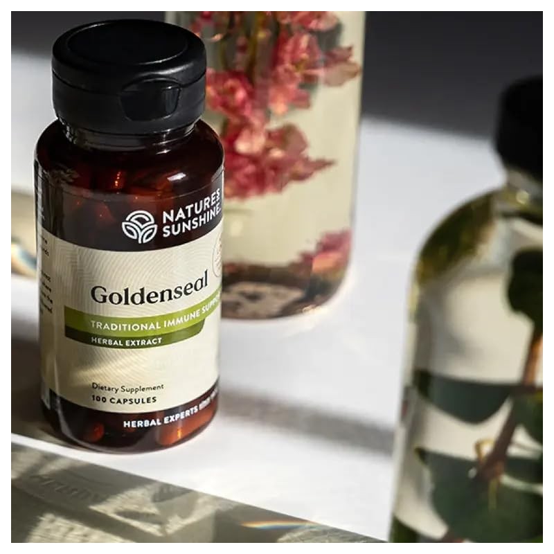 Nature's Sunshine Golden Seal, 100 Capsules
