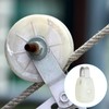 PATIKIL Nylon Pulley Mini, 4Pcs DIY Pulley System for Wire