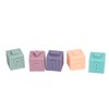Soft Rubber Blocks Babies Children Chewing Silicone Early Childhood Educational