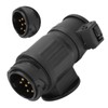 13 Pin to 7 Pin Trailer Connector Adapter Heavy Duty