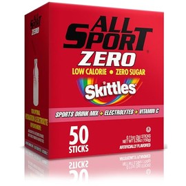 All Sport Skittles Flavor Electrolyte Hydration Sticks - 50 Pack