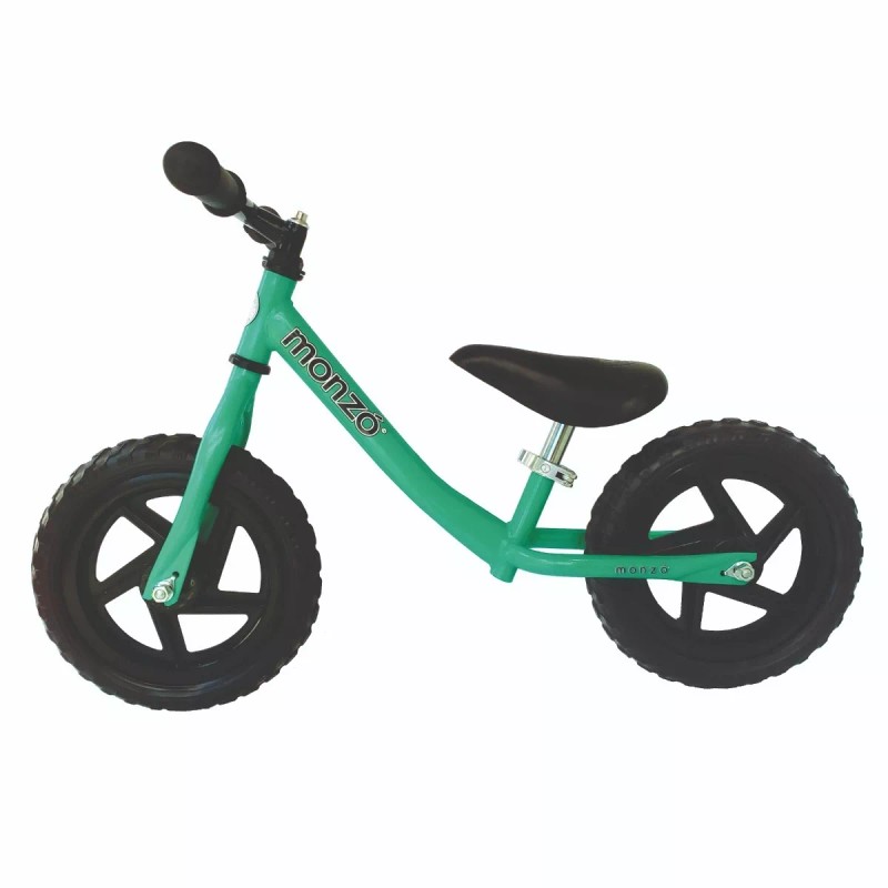 Monzó Bicicleta Sin Pedales Monzó Modelo M Negra, Balance Bike,