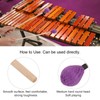 1 Pair Marimba Mallets Medium Hard Yarn Head with Maple
