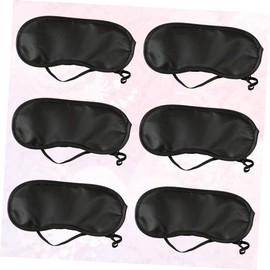 BIUDECO 20pcs Travel Blindfold Eye Mask Disposable Black Sleeping Eye Shade for for Quick Sleep for Home the Go Use