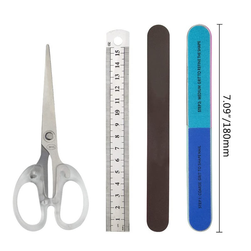 BXQINLENX Professional 46 PCS Plastic Model Tools Kit Modeler Basic