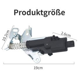 Lcyen Fiesta Mk5 Mk6 02-08 Fusion 02-12 Actuator Boot Pickgate Lock, Boot Lock, Tailgate Lock 2S6T432A98AF, 2S6T432A98AE, 148108