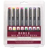 Bible Micro-Line Color Pens (8-piece Set)