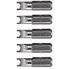 VEGA Spanner #6 Insert Bits. Professional Grade 1/4" Hex Shank