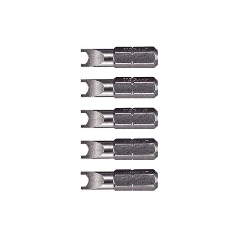 VEGA Spanner #6 Insert Bits. Professional Grade 1/4" Hex Shank