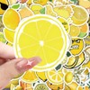 50PCS Lemon Stickers for Water Bottles Laptop Luggage Cup Computer
