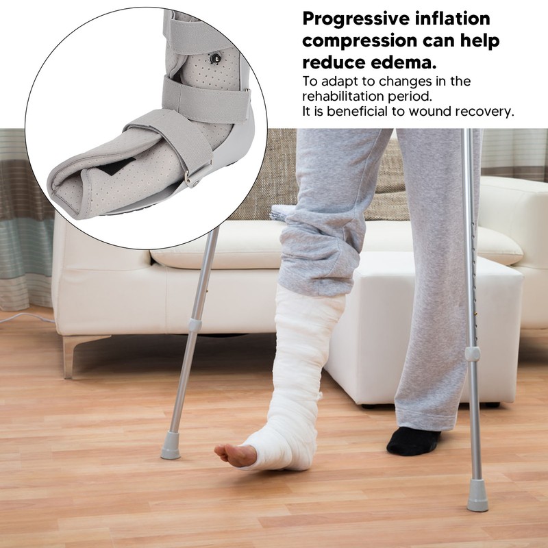 Ankle Brace Adjustable Pressure Breathable Ankle Support Walking Boot for