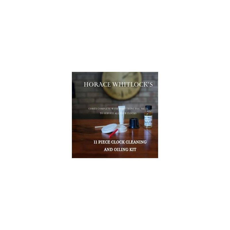 Horace Whitlock's Clock Oil Kit: This kit Comes Complete to
