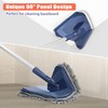 JEHONN Wall Cleaner Mop with Long Handle 82 Inches, 3-in-1