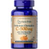 Puritan's Pride Chewable Vitamin C-500 Mg with Rose Hips, 90