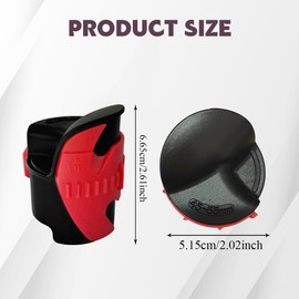 Lyxheth Motorcycle Fork Seal Saver Cleaner, Shock Absorber Repairing Tool, 45mm-55mm Dirt Bike Tool, Universal Motorcycle Fork Seal Cleaner Tool Car Accessories for Bike Maintenance Device (Red)