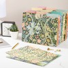 12 Pack William Morris Floral File Folders, Decorative 1/3 Cut