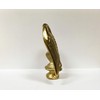 Lamp Finial-Solid Cast Brass Eagle Highly Detailed W/Dual Threads, WB