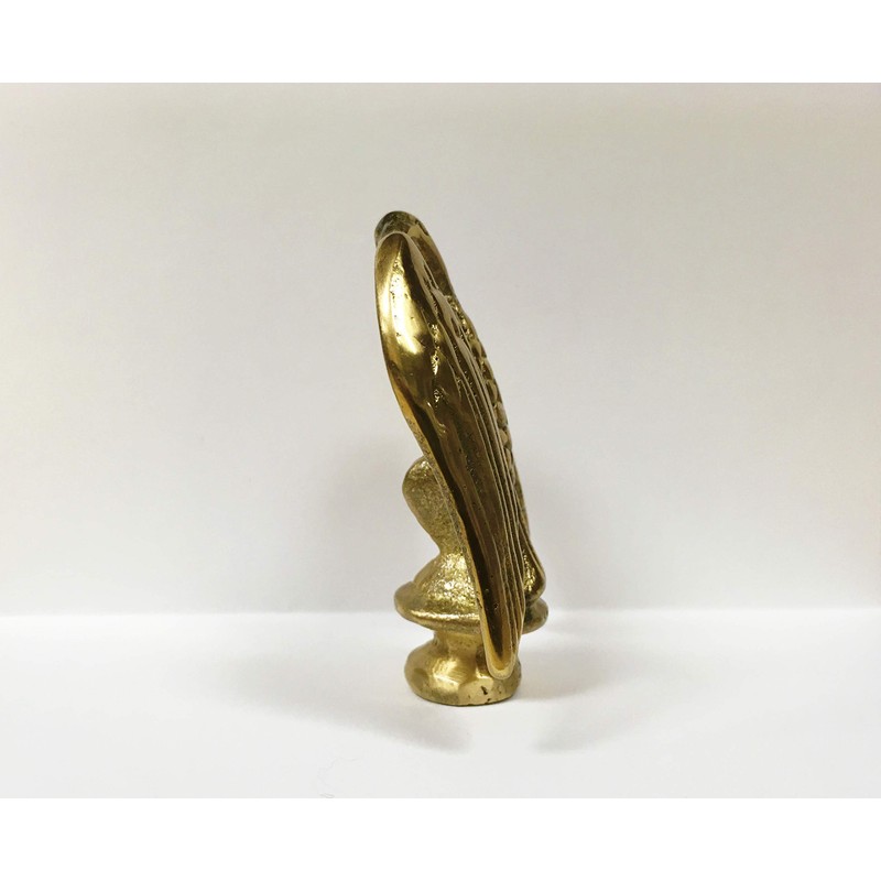 Lamp Finial-Solid Cast Brass Eagle Highly Detailed W/Dual Threads, WB
