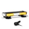 Xprite 14 inch 120 LED Rooftop Emergency Strobe Light Bar
