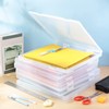 Kosiz 6 Pcs 12 x 12 Inch Paper Storage Case